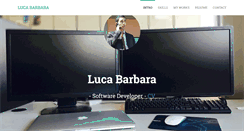Desktop Screenshot of lucabarbara.com